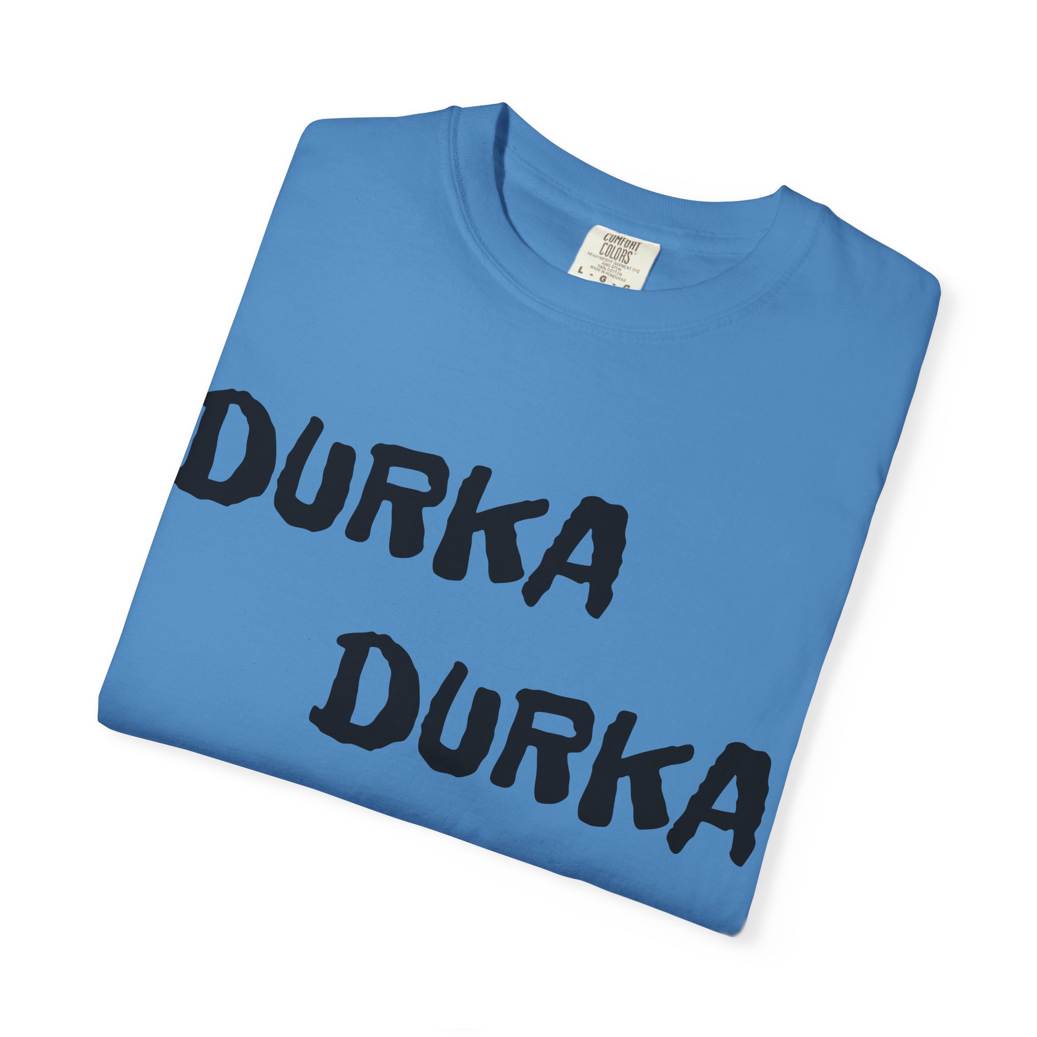 Durka Durka Sandals T-Shirt | Funny Text Graphic Tee - Image 23