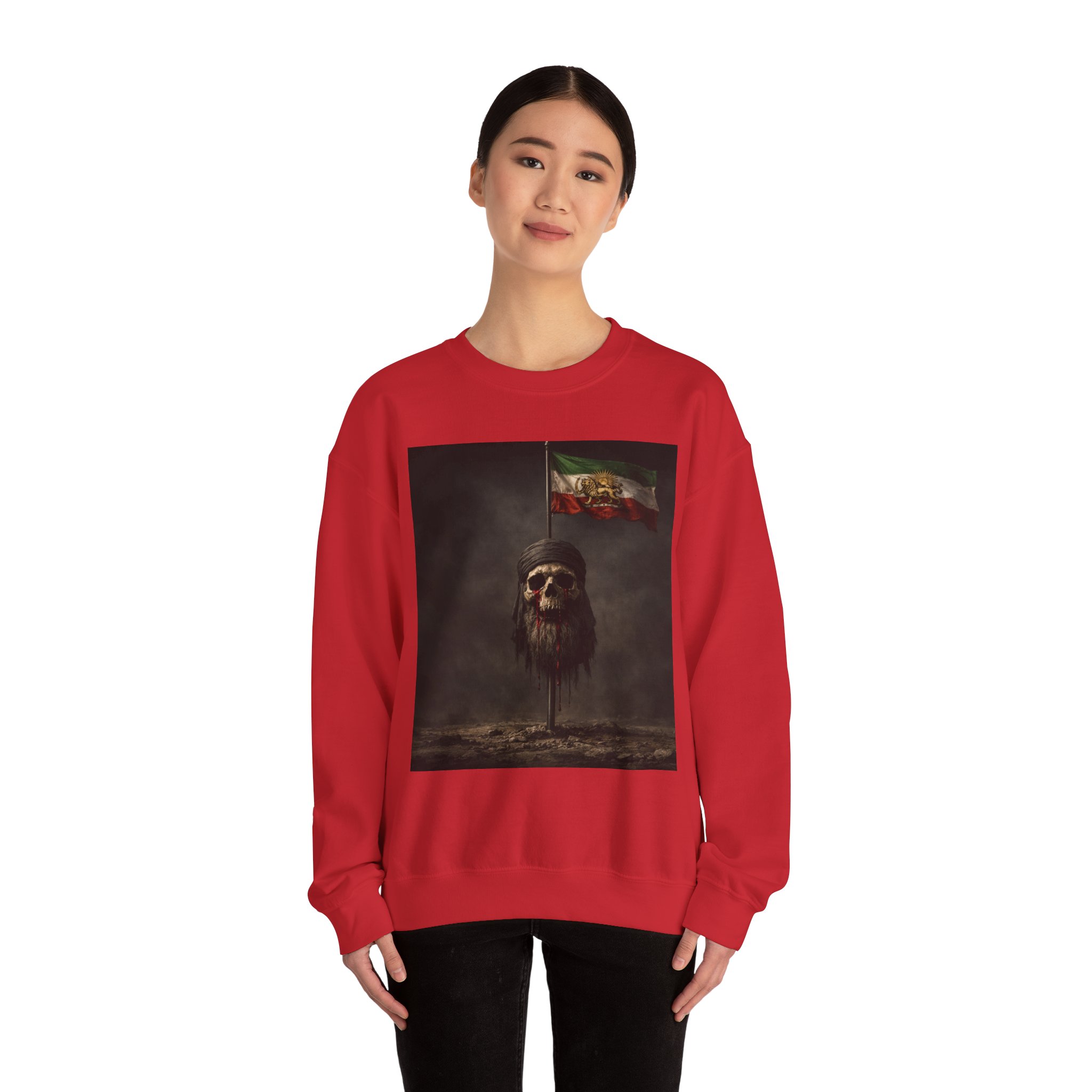 Free Iran from Islam Unisex Heavy Blend™ Crewneck Sweatshirt - Image 36