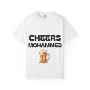Cheers Mohammed T-shirt | Beer Mug Graphic Tee