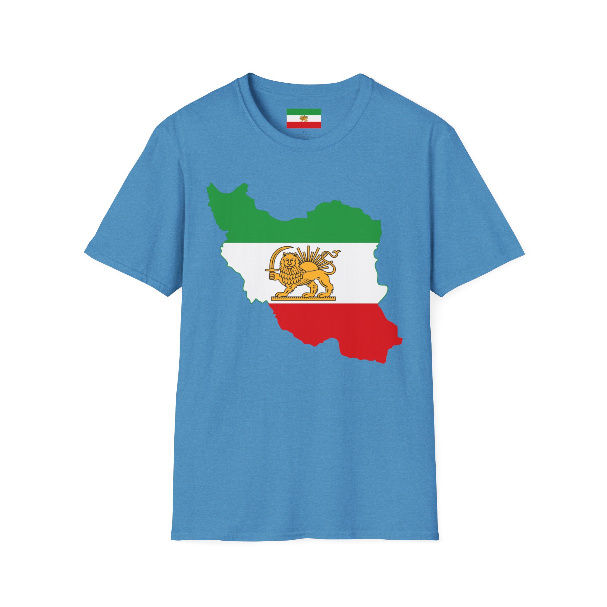 Iran Flag Map T-Shirt — 'Make Iran Great Again' Political Pride Tee - Image 17