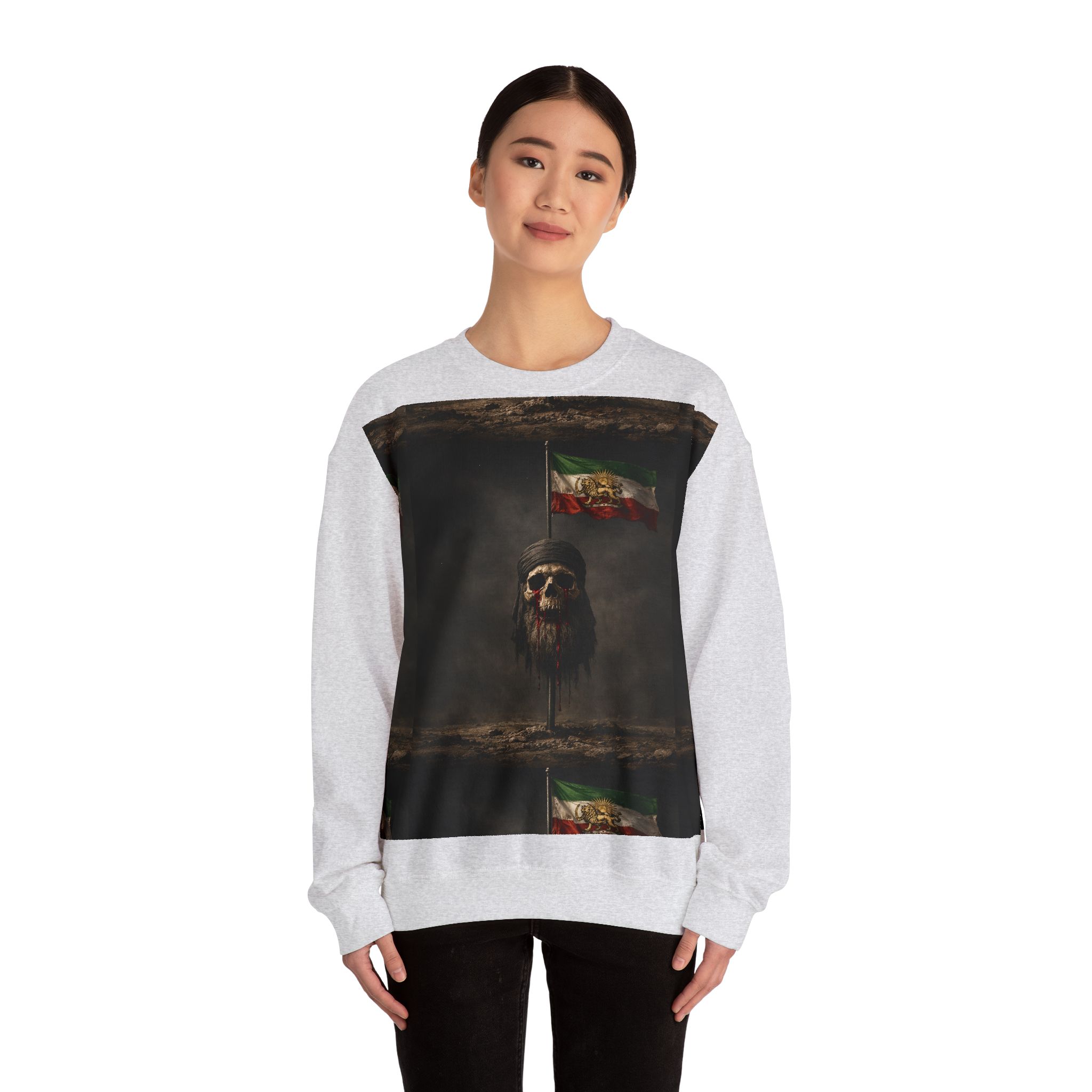 Free Iran from Islam Unisex Heavy Blend™ Crewneck Sweatshirt - Image 8