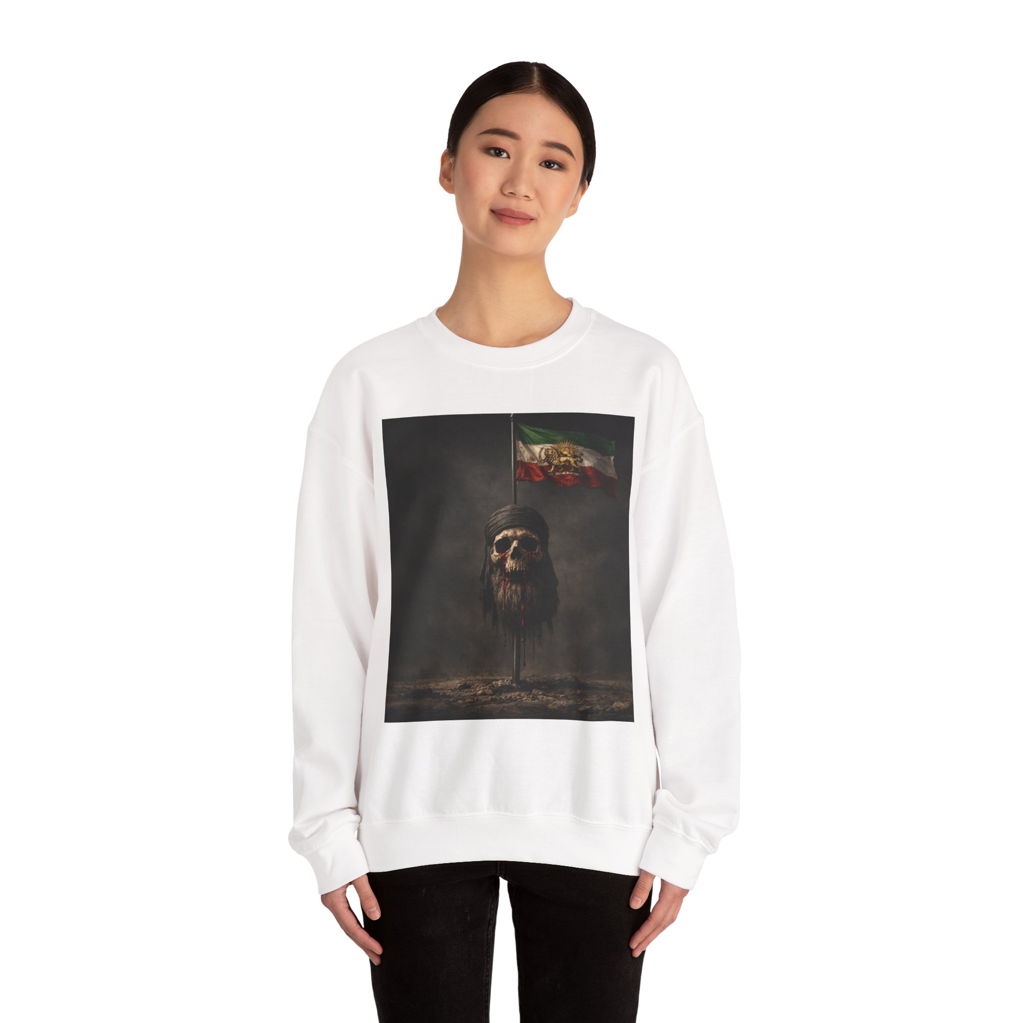 Free Iran from Islam Unisex Heavy Blend™ Crewneck Sweatshirt - Image 4