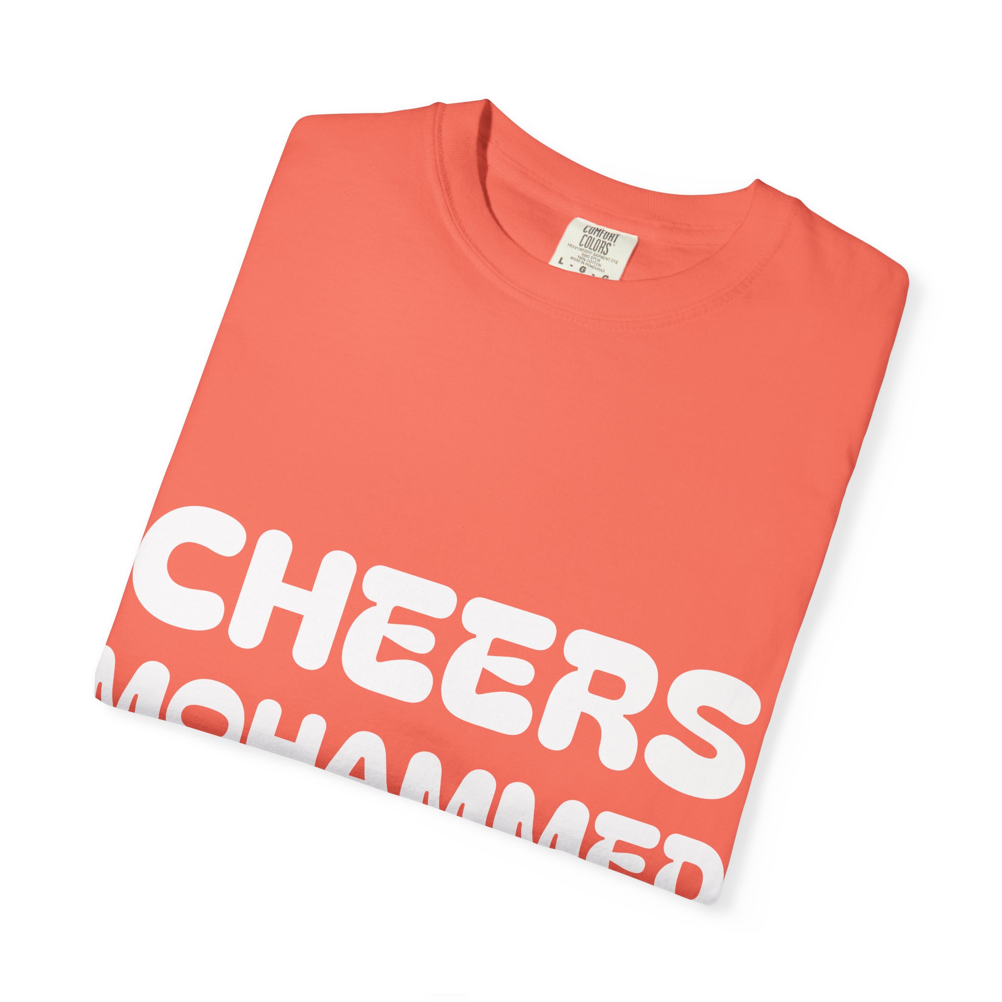 Cheers Mohammed T-shirt | Beer Mug Graphic Tee - Image 7