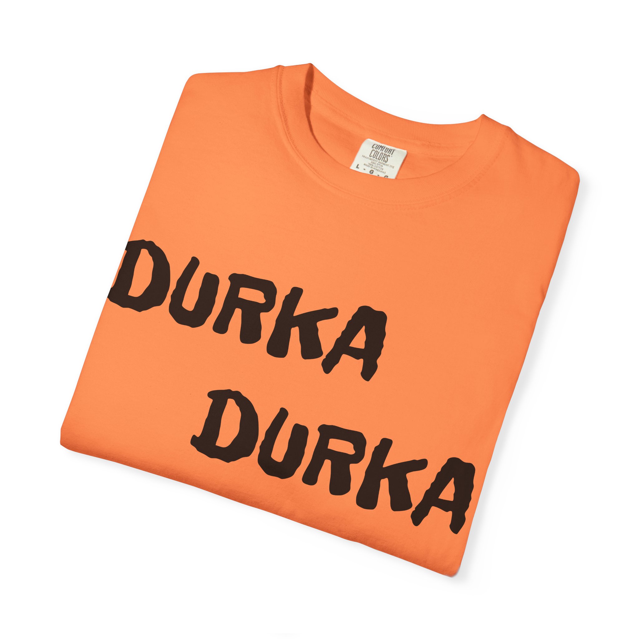 Durka Durka Sandals T-Shirt | Funny Text Graphic Tee - Image 7