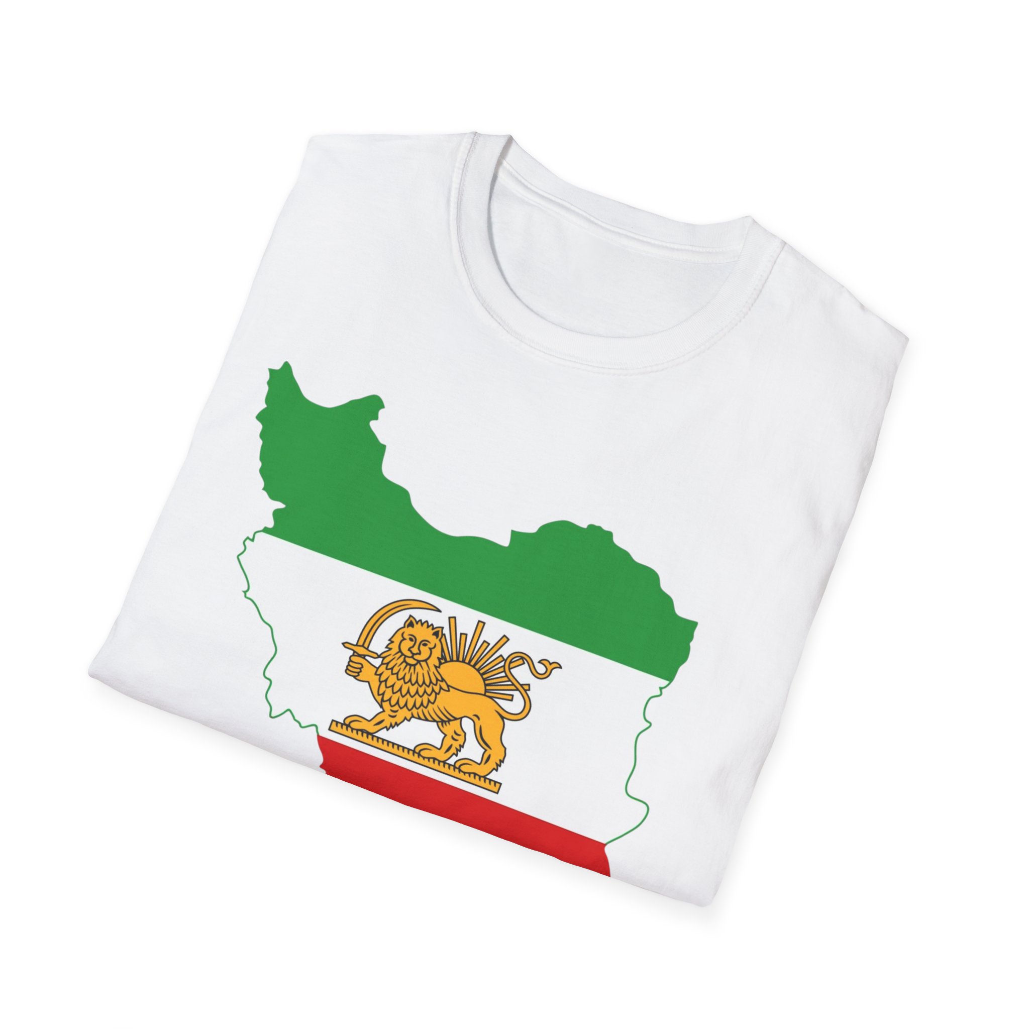 Iran Flag Map T-Shirt — 'Make Iran Great Again' Political Pride Tee - Image 4